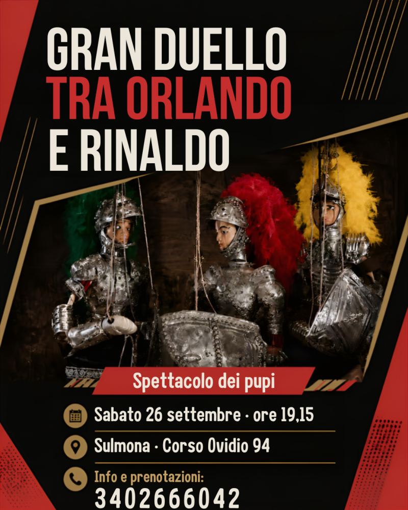 Gran duello tra Orlando e Rinaldo